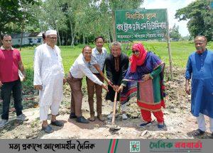 নন্দীগ্রামে বাস-ট্রাক টার্মিনাল নির্মাণ কাজ উদ্বোধন