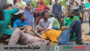 আন্দোলনে অসুস্থ সাত কলেজের শিক্ষার্থীরা