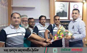 ঘিওরে সাংবাদিকদের সাথে নবাগত ইউএনওর সৌজন্য সাক্ষাৎ