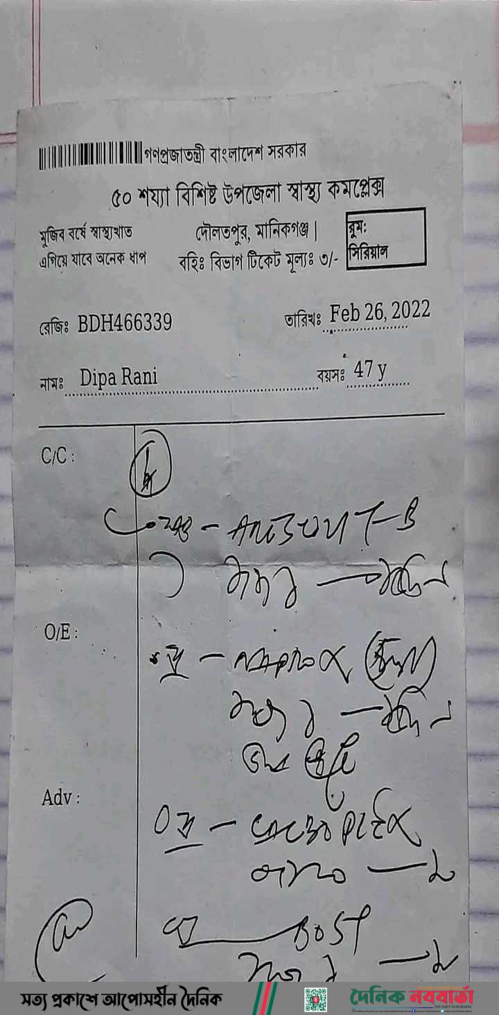 দৌলতপুরে ডাক্তার না হয়েও রোগী দেখেন আব্দুল মজিদ