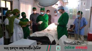 আটোয়ারী স্বাস্থ্য কমপ্লেক্সে দ্বিতীয়বার পিত্তথলির অপারেশন