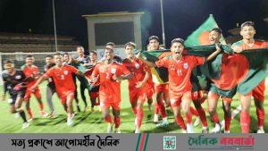 পাকিস্তানকে উড়িয়ে সাফের ফাইনালে বাংলাদেশ