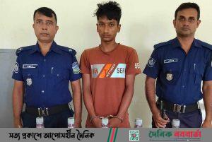 ঝিনাইগাতীতে মাদকসহ যুবক আটক