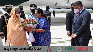 নয়াদিল্লি পৌঁছেছেন প্রধানমন্ত্রী শেখ হাসিনা