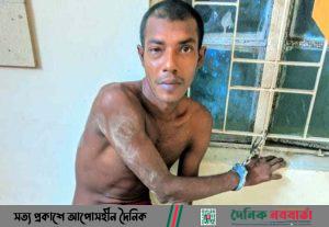 নন্দীগ্রামে বৃদ্ধাকে শ্বাসরোধে হত্যা, মাদকাসক্ত নাতি আটক