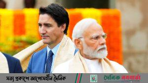 জাস্টিন ট্রুডো ও নরেন্দ্র মোদি