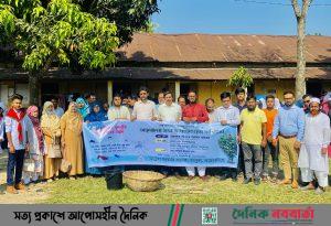 ভালুকায় পরিচ্ছন্নতা অভিযান