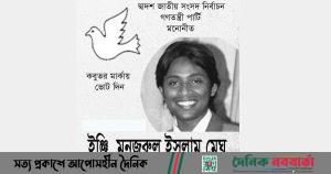 মনোনয়ন পত্র জমা দিলেন চলচ্চিত্র পরিচালক মেঘ