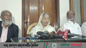 নির্বাচন না করার ঘোষণা ‍দিলেন রওশন এরশাদ