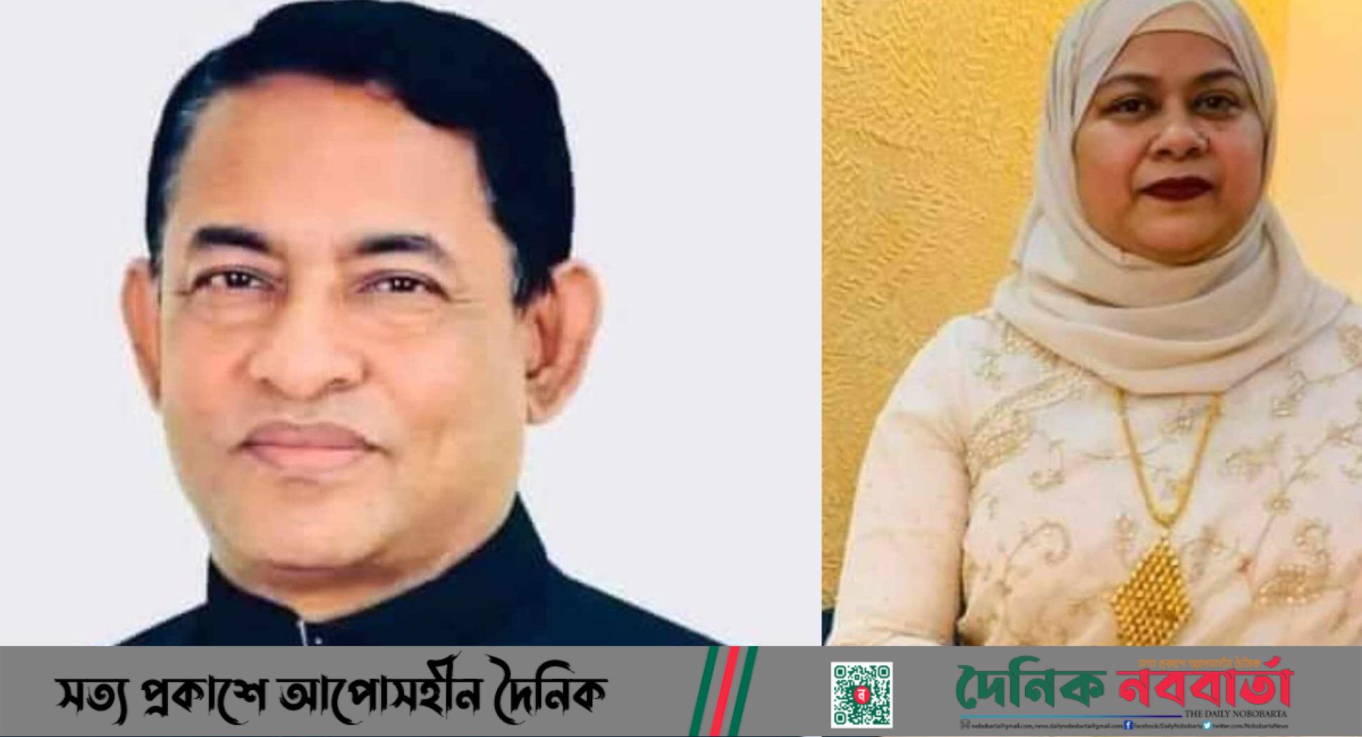 লক্ষ্মীপুর-২ আসনে স্বামী আ'লীগ প্রার্থী নয়নের সঙ্গে স্ত্রী স্বতন্ত্র