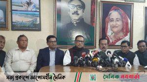 আ'লীগের নেতাকর্মীরা যার পক্ষে খুশি কাজ করবে : ওবায়দুল কাদের