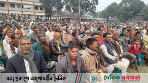 দৌলতপুর জনসভায় এসএম জাহিদ