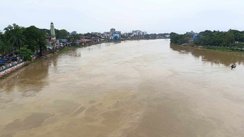 বিপৎসীমার ওপরে কুশিয়ারা নদীর পানি, সিলেটে বন্যার শঙ্কা