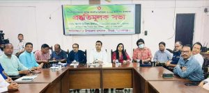 ঘিওর উপজেলায় শারদীয় দুর্গাপূজা উপলক্ষে প্রস্তুতিমূলক সভা অনুষ্ঠিত
