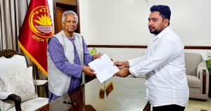 উপদেষ্টা পরিষদ থেকে নাহিদ ইসলাম'র পদত্যাগ